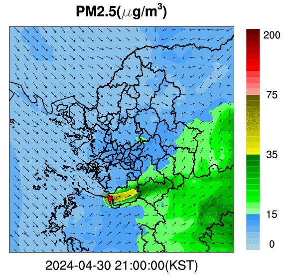 PM2.5 21시